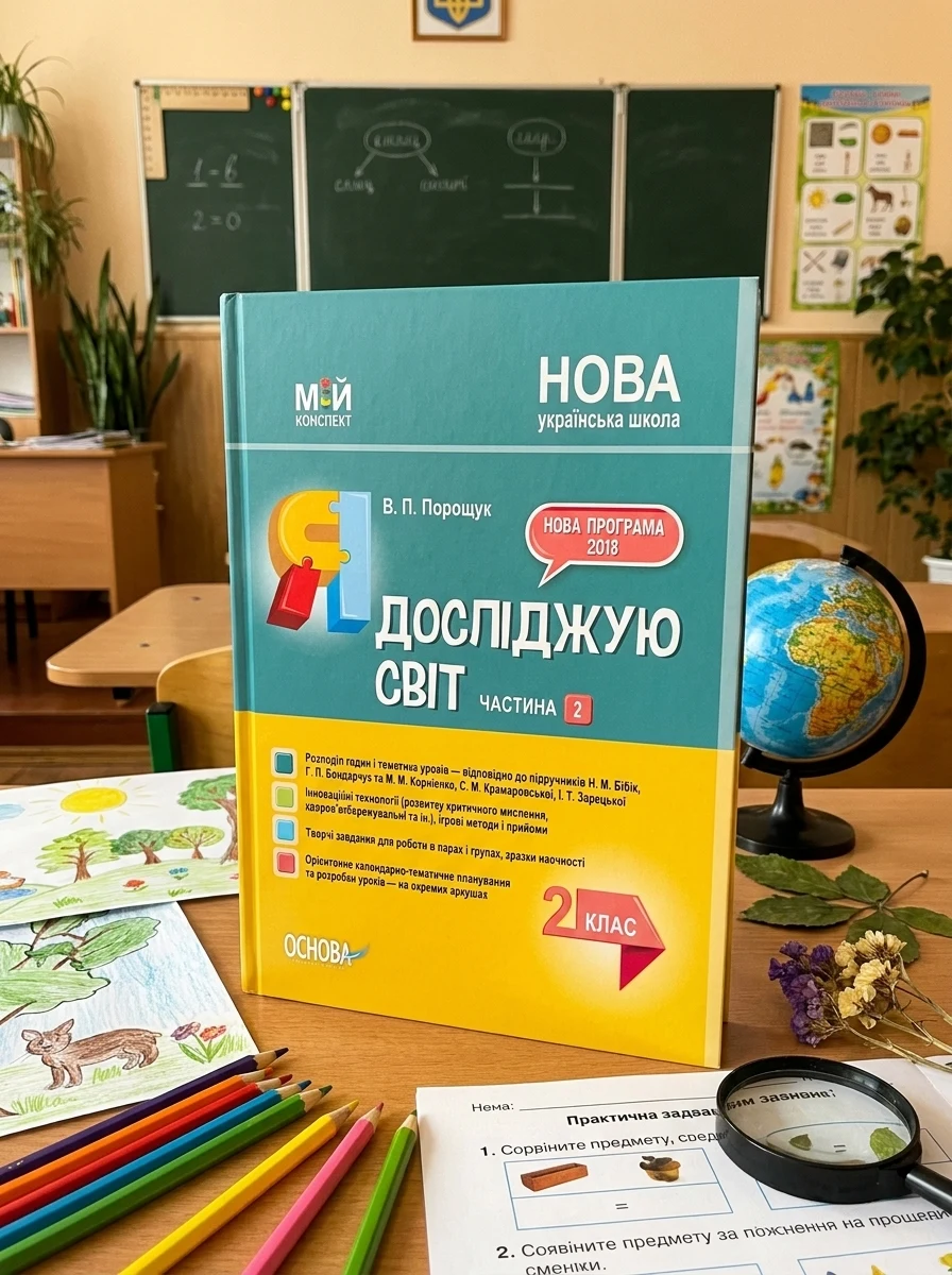 Я досліджую світ. 2 клас. Частина 2 (за підручником Н. М. Бібік, Г. П. Бондарчук та М. М. Корнієнко) — Дитяча література