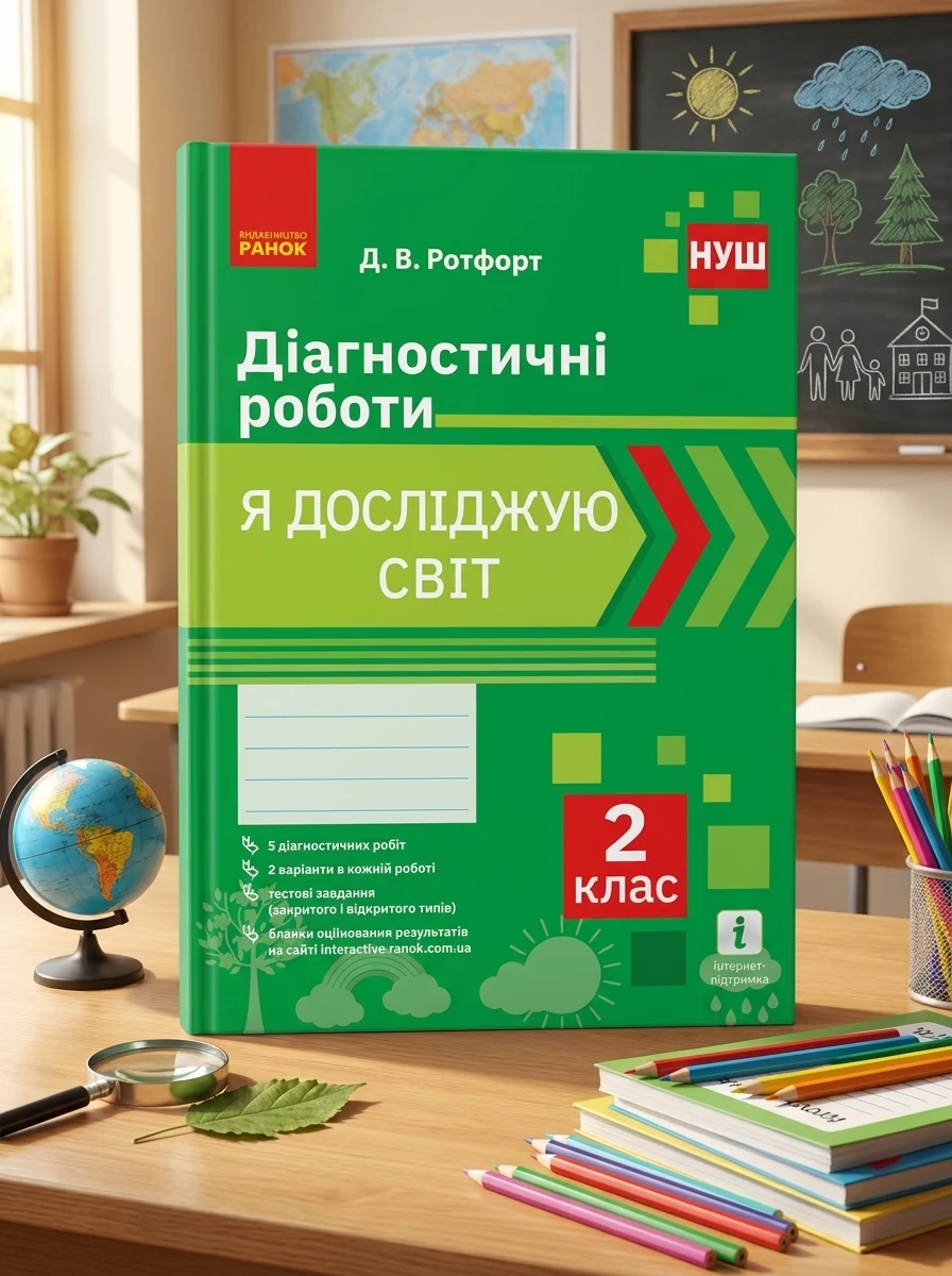 Я досліджую світ. 2 клас. Діагностичні роботи — фото 2