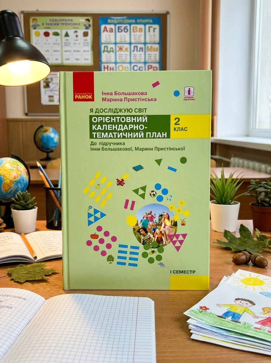 Я досліджую світ. 2 клас. І семестр. Орієнтовний календарно-тематичний план до підручника Інни Большакової, Марини Пристінської — Вивчення мов