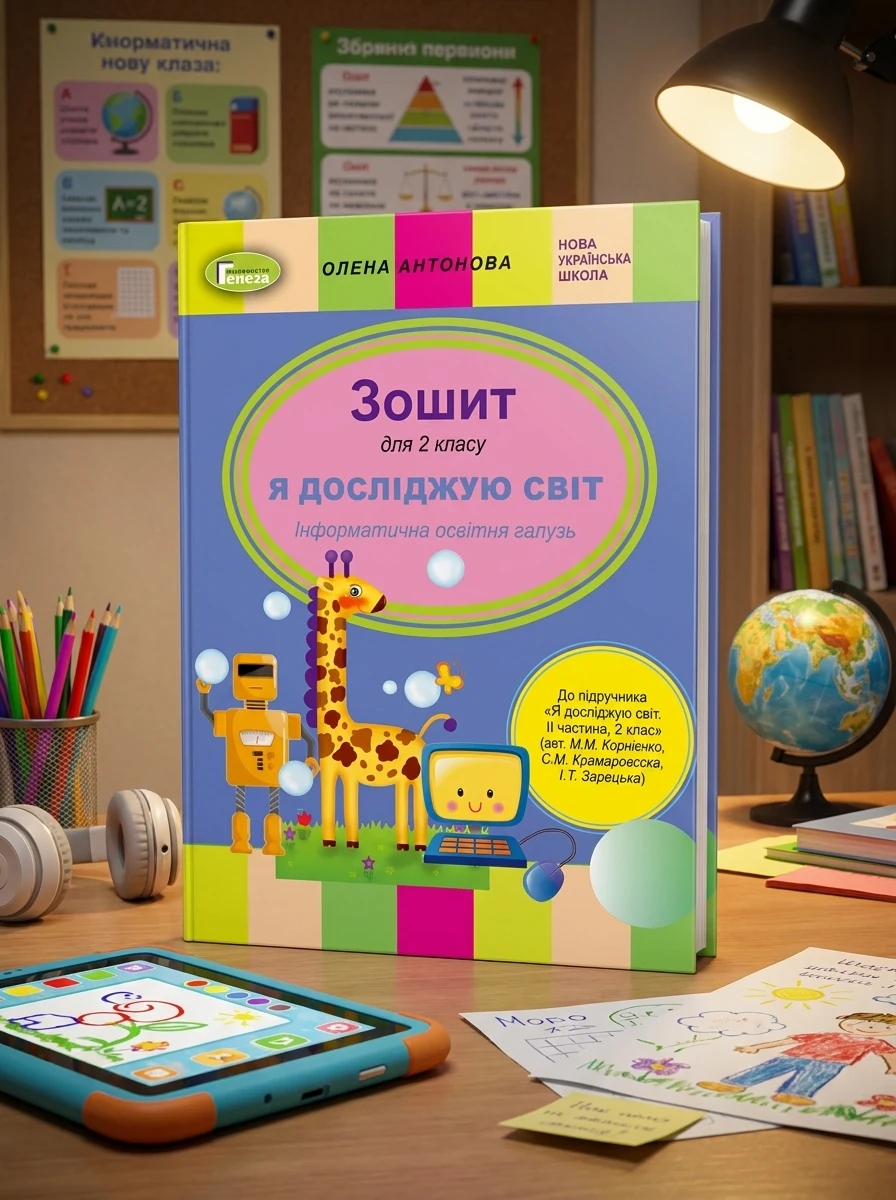 Я досліджую світ 2 клас. Інформатична освітня галузь. Робочий зошит — Вивчення мов