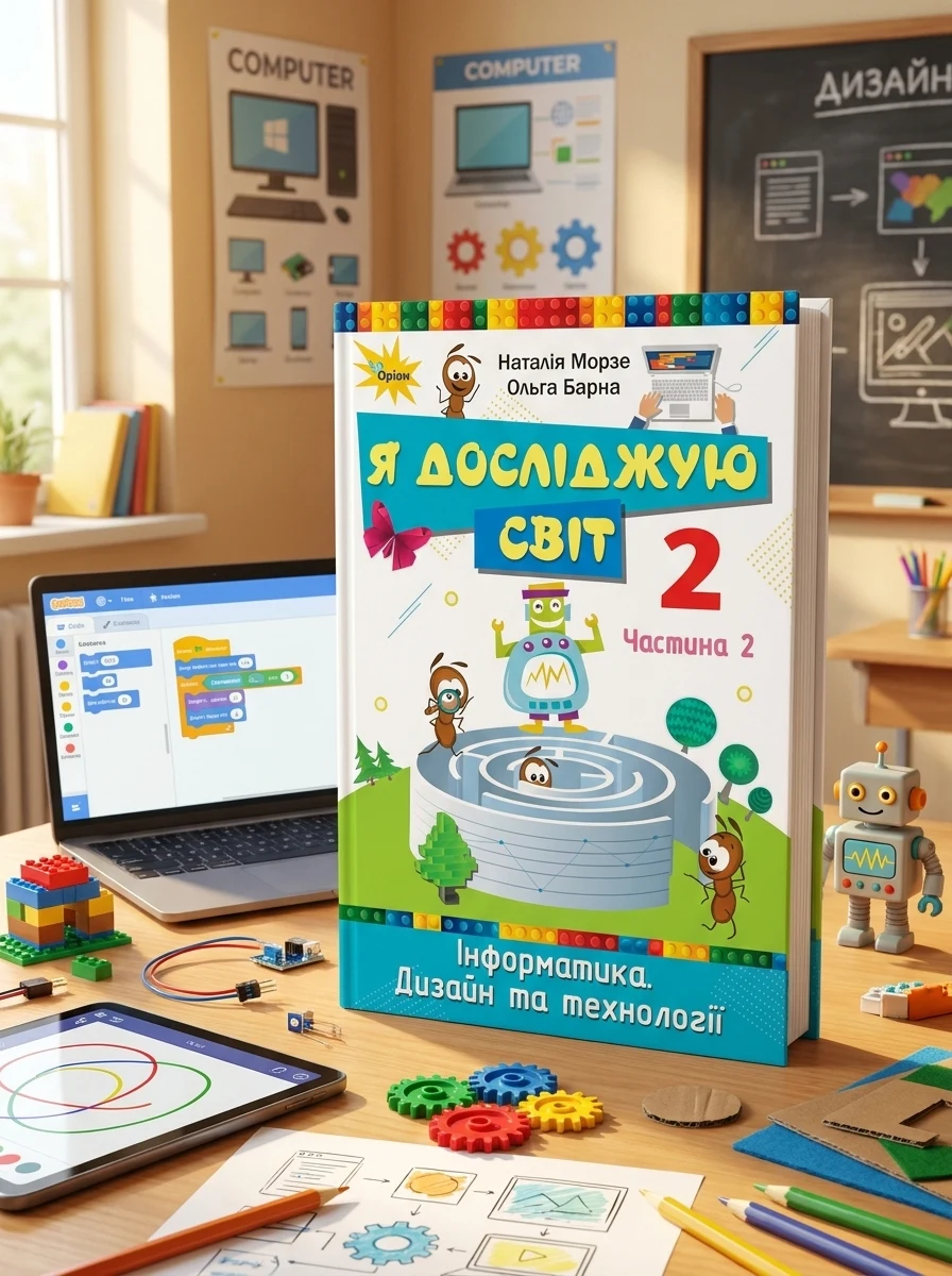 Я досліджую світ 2 клас. Інформатика. Дизайн та технології. Частина 2 — Дитяча література