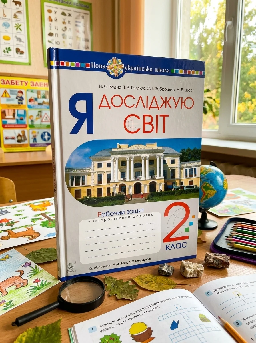 Я досліджую світ. 2 клас. Робочий зошит — фото 2