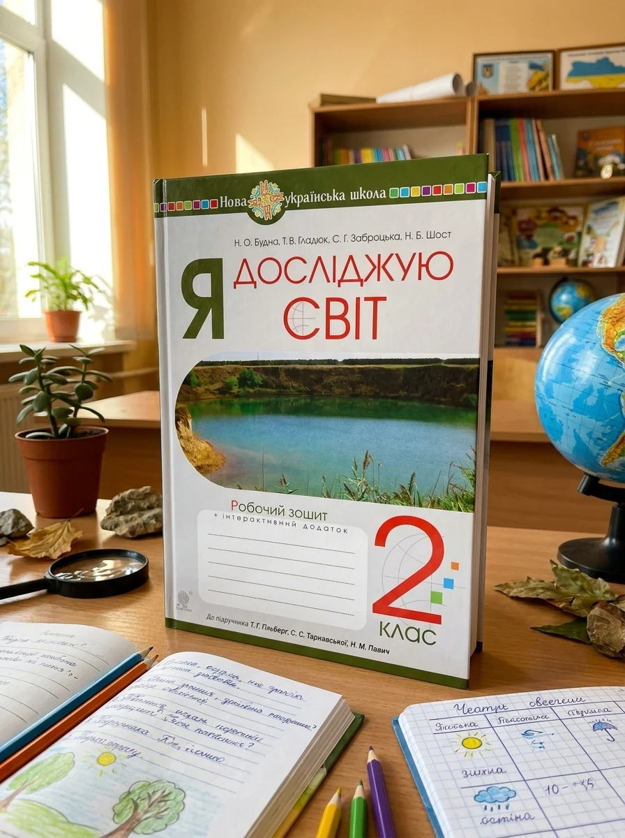 Я досліджую світ. 2 клас. Робочий зошит — Дитяча література