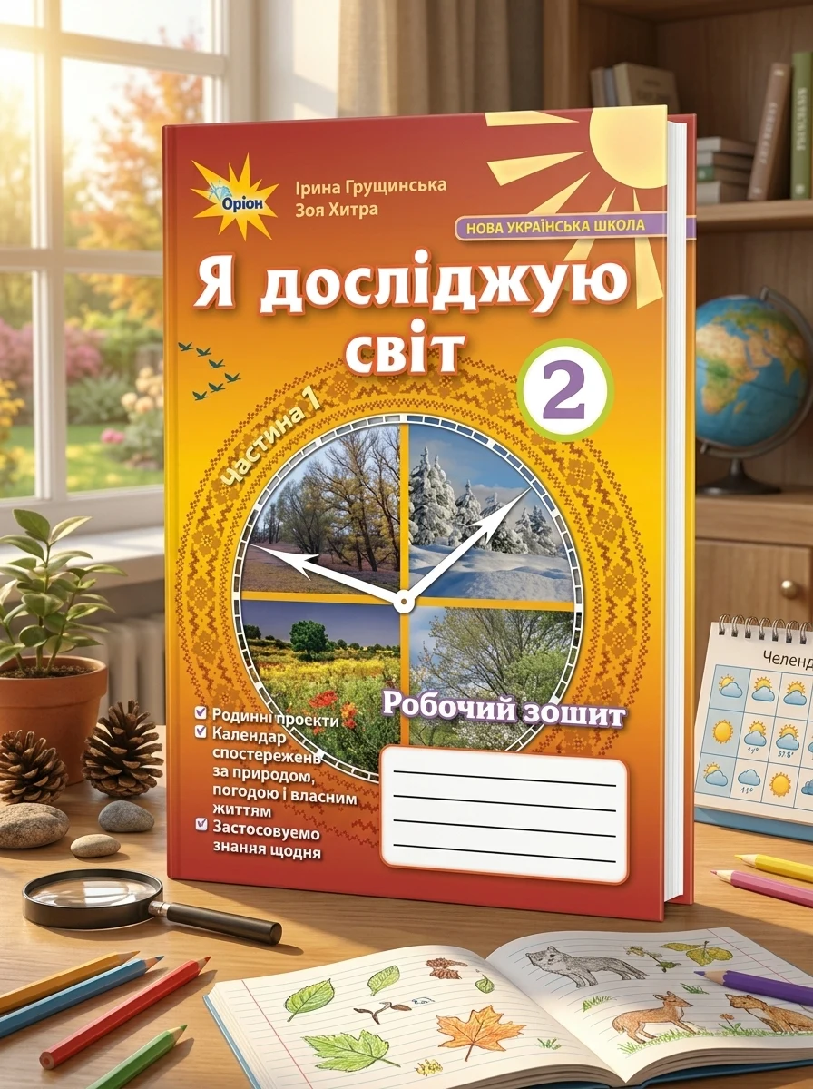 Я досліджую світ 2 клас. Робочий зошит. Частина 1 — Дитяча література