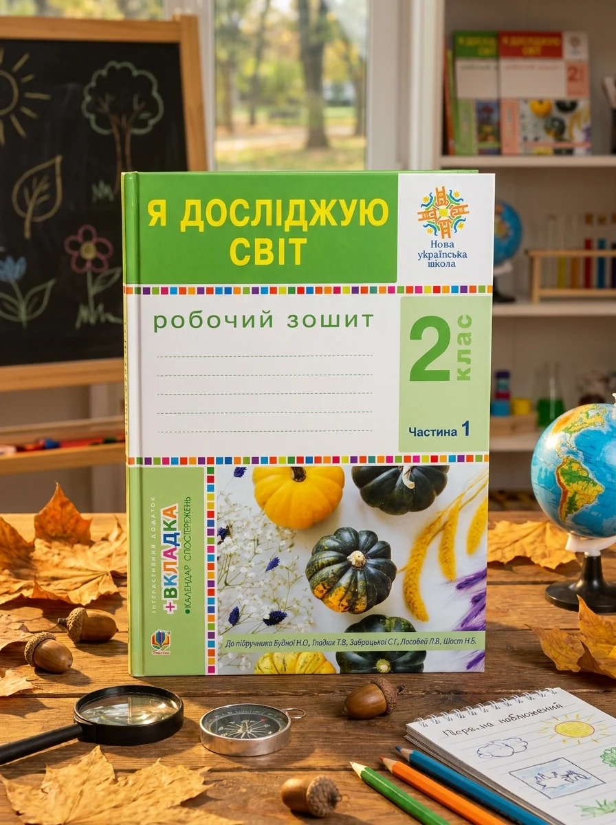 Я досліджую світ. 2 клас. Робочий зошит. Частина 1 — Дитяча література