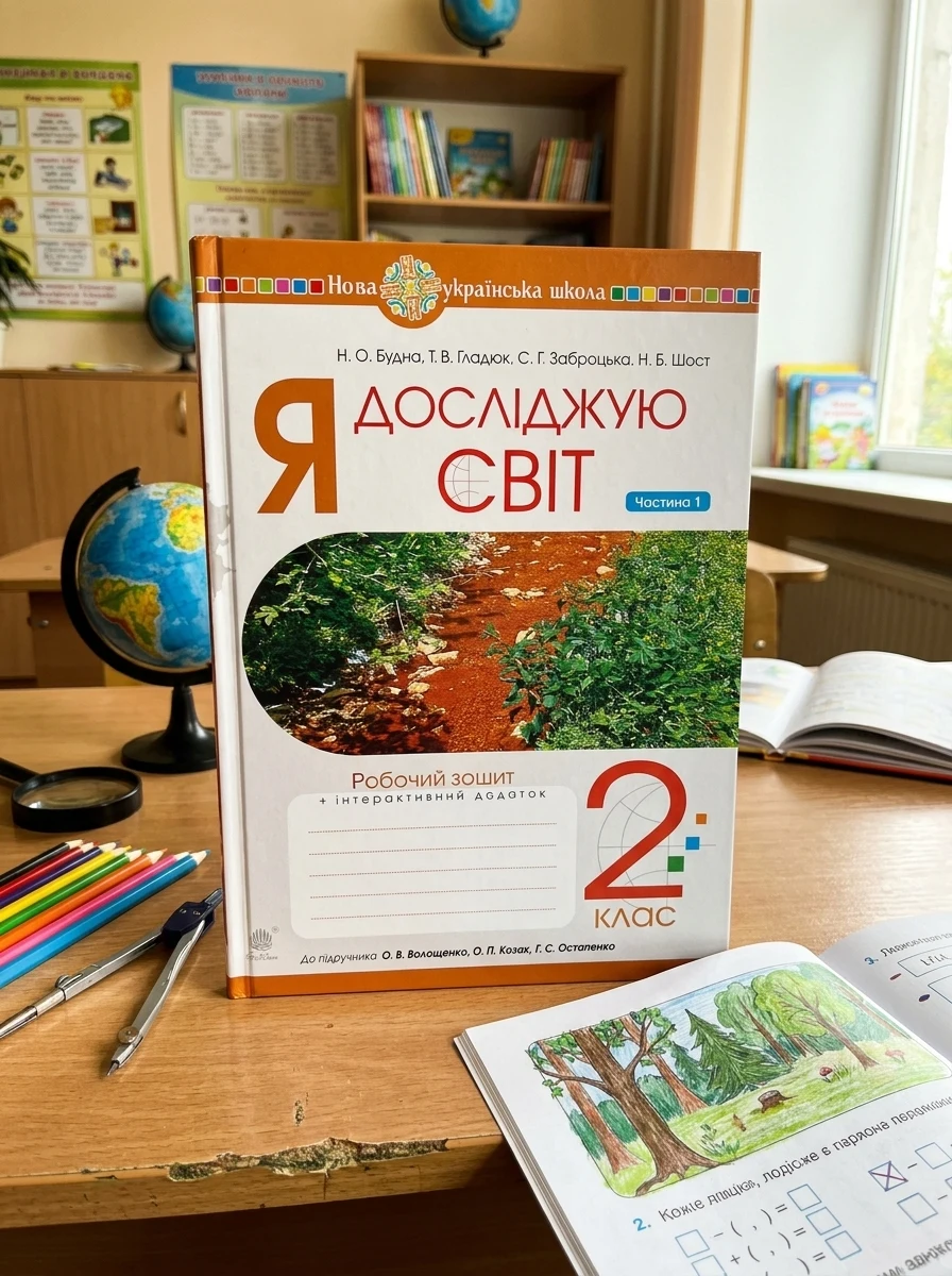 Я досліджую світ. 2 клас. Робочий зошит. Частина 1 — Вивчення мов