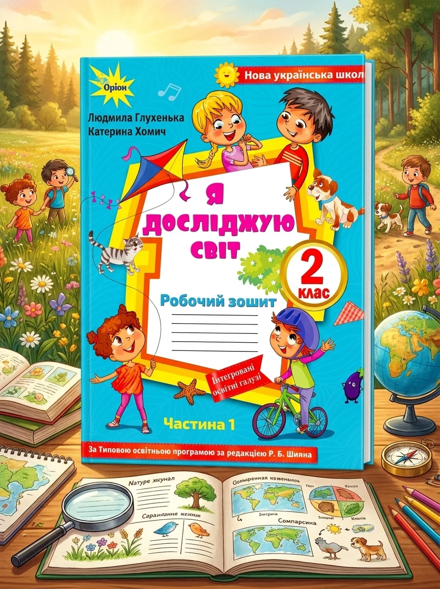 Я досліджую світ 2 клас. Робочий зошит. Частина 1 — Дитяча література