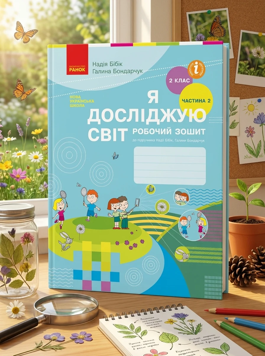 Я досліджую світ. 2 клас. Робочий зошит. Частина 2 — Дитяча література