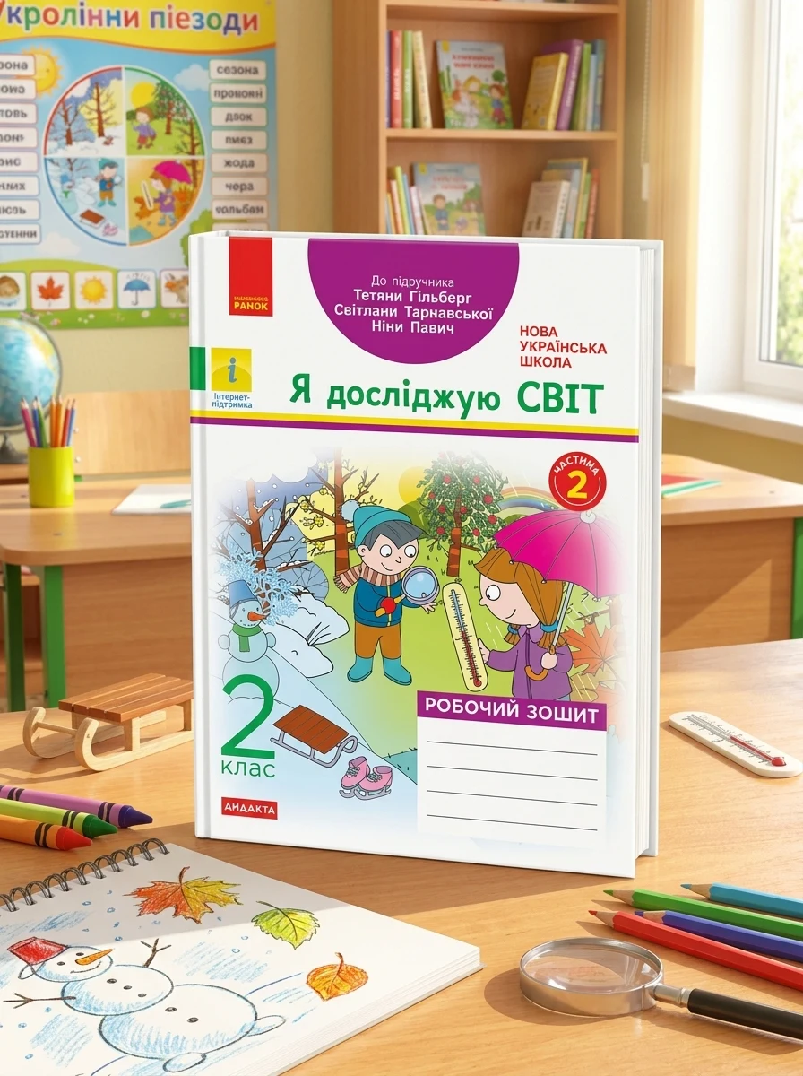 Я досліджую світ. 2 клас. Робочий зошит. Частина 2 — Дитяча література