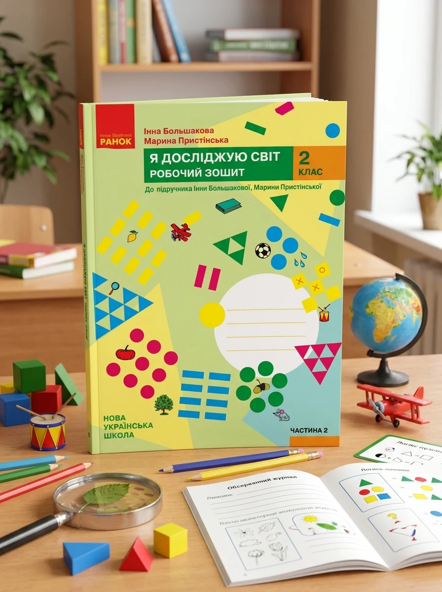 Я досліджую світ 2 клас. Робочий зошит. Частина 2 — Дитяча література
