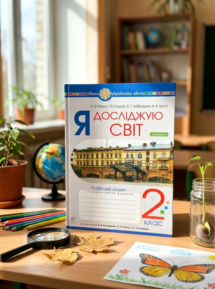 Я досліджую світ. 2 клас. Робочий зошит. Частина 2 — Дитяча література