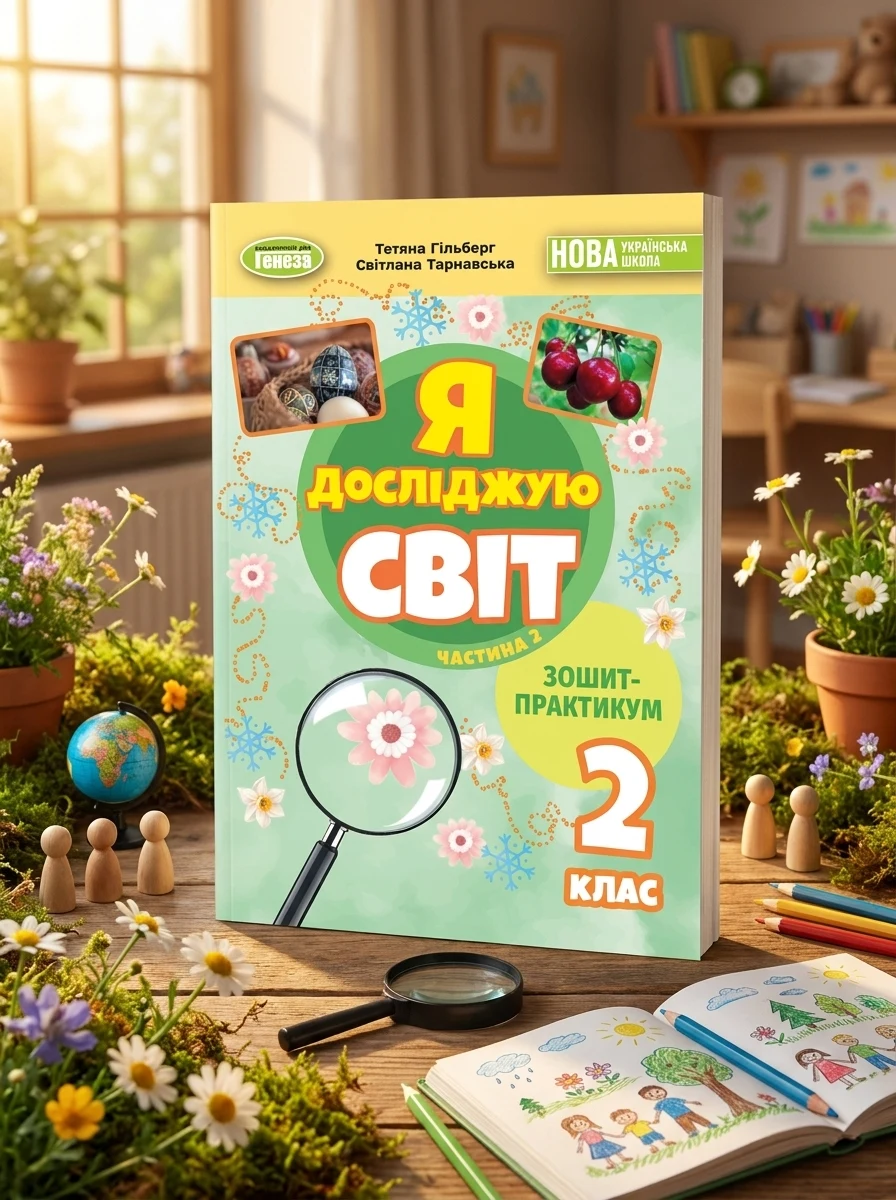 Я досліджую світ 2 клас. Зошит-практикум. Частина 2 — Дитяча література