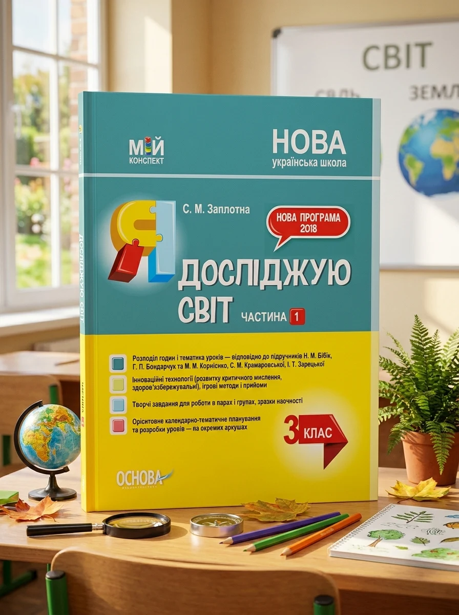 Я досліджую світ. 3 клас. Частина 1 (за підручниками Н. М. Бібік, Г. П. Бондарчук та М. М. Корнієнко, С. М. Крамаровської, І. Т. Зарецької) — Дитяча література