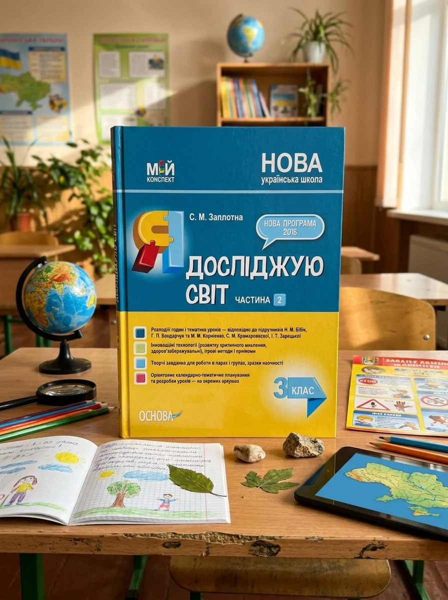 Я досліджую світ. 3 клас. Частина 2 (за підручниками Н. М. Бібік, Г. П. Бондарчук та М. М. Корнієнко, С. М. Крамаровської, І. Т. Зарецької)