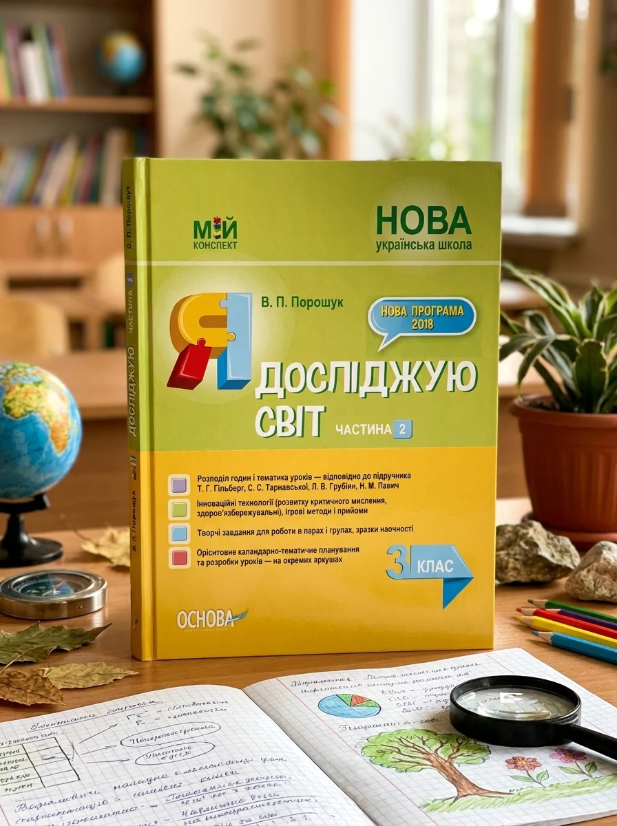 Я досліджую світ. 3 клас. Частина 2 (за підручником Т. Г. Гільберг, С. С. Тарнавської, Н. М. Павич) — Вивчення мов