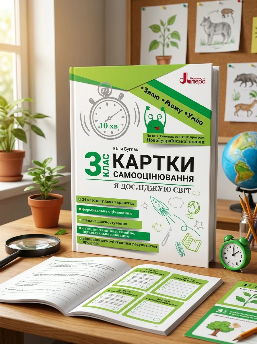 Я досліджую світ. 3 клас. Картки самооцінювання — Вивчення мов
