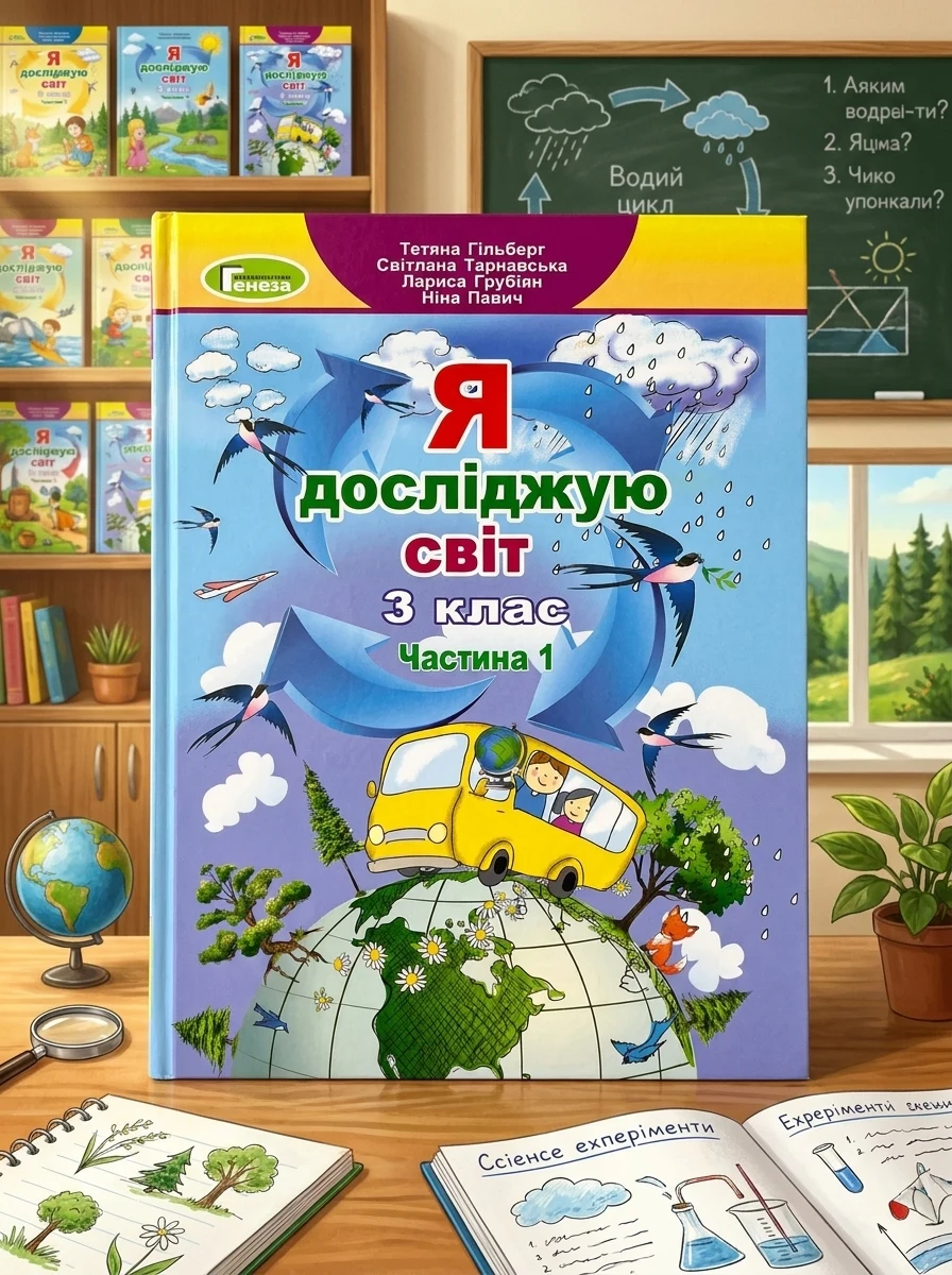 Я досліджую світ 3 клас. Підручник. Частина 1 — Вивчення мов