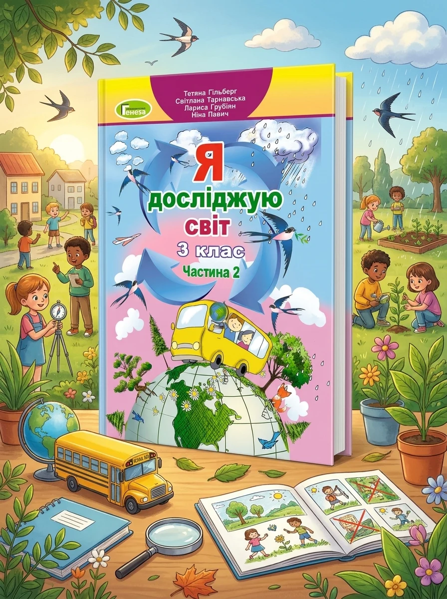 Я досліджую світ 3 клас. Підручник. Частина 2 — Вивчення мов
