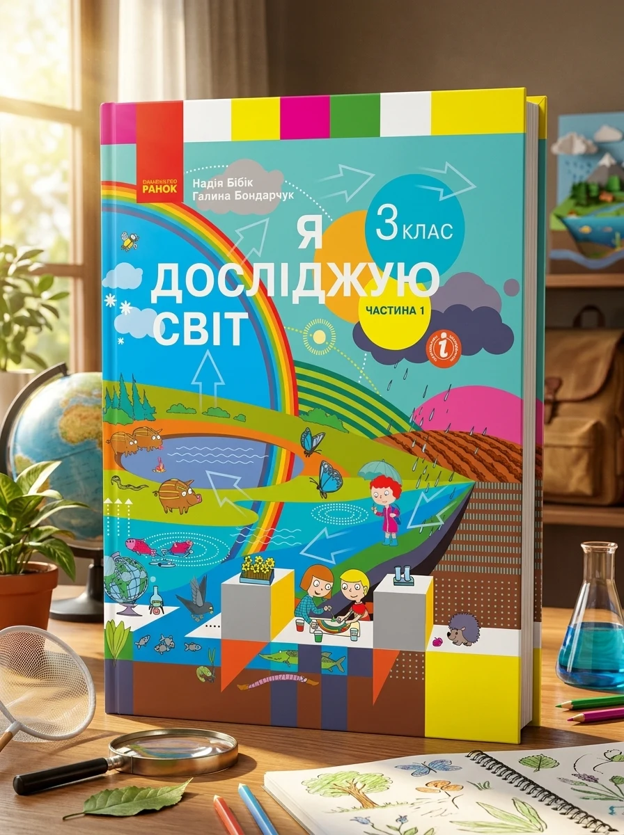 Я досліджую світ. 3 клас. Підручник. У 2 частинах. Частина 1 — Вивчення мов