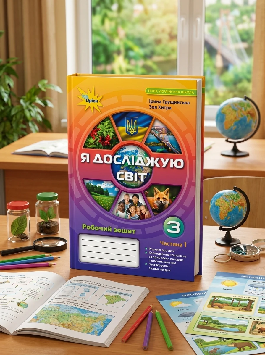Я досліджую світ 3 клас. Робочий зошит. Частина 1 — Вивчення мов