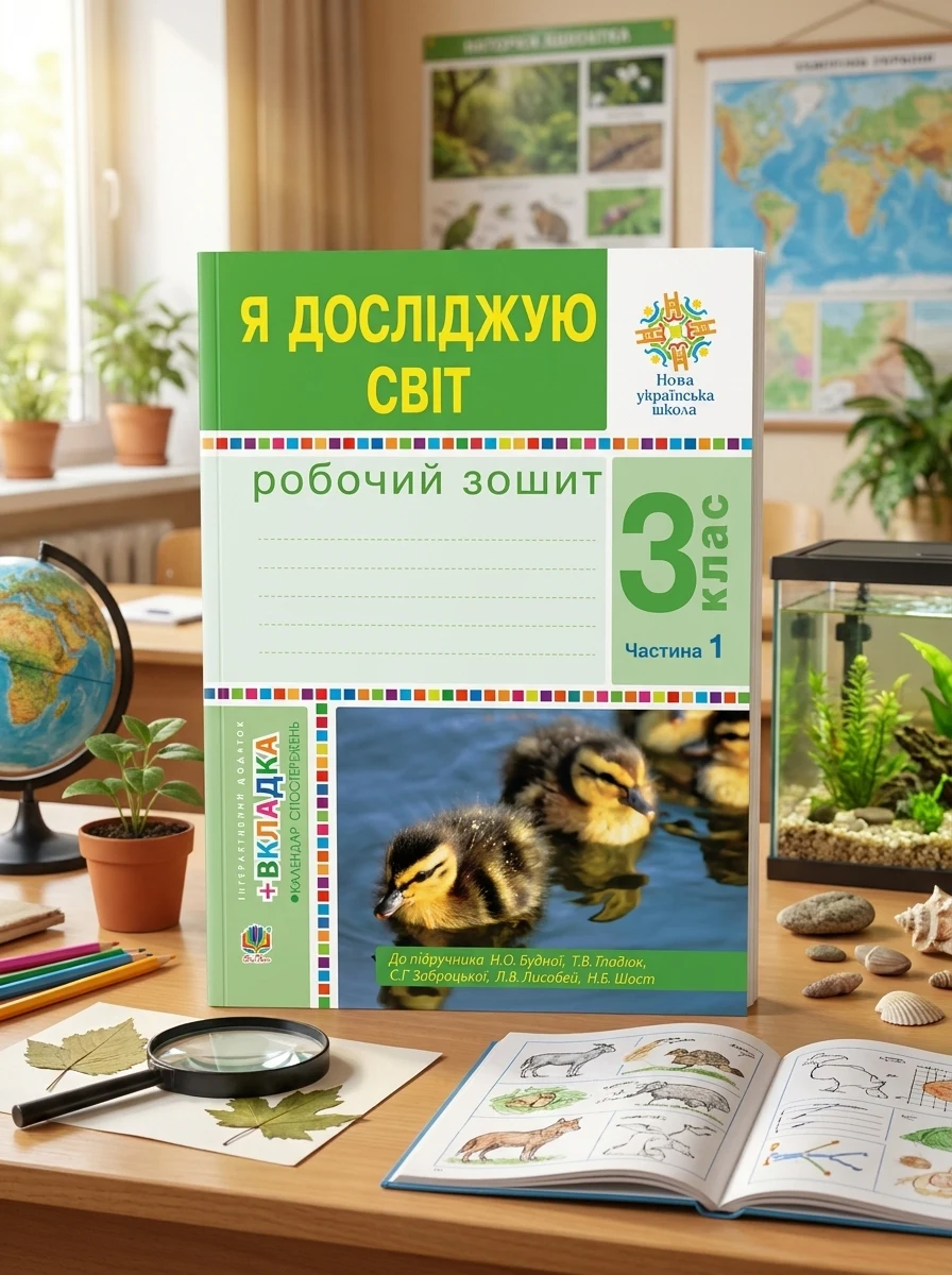 Я досліджую світ. 3 клас. Робочий зошит. Частина 1 — Дитяча література