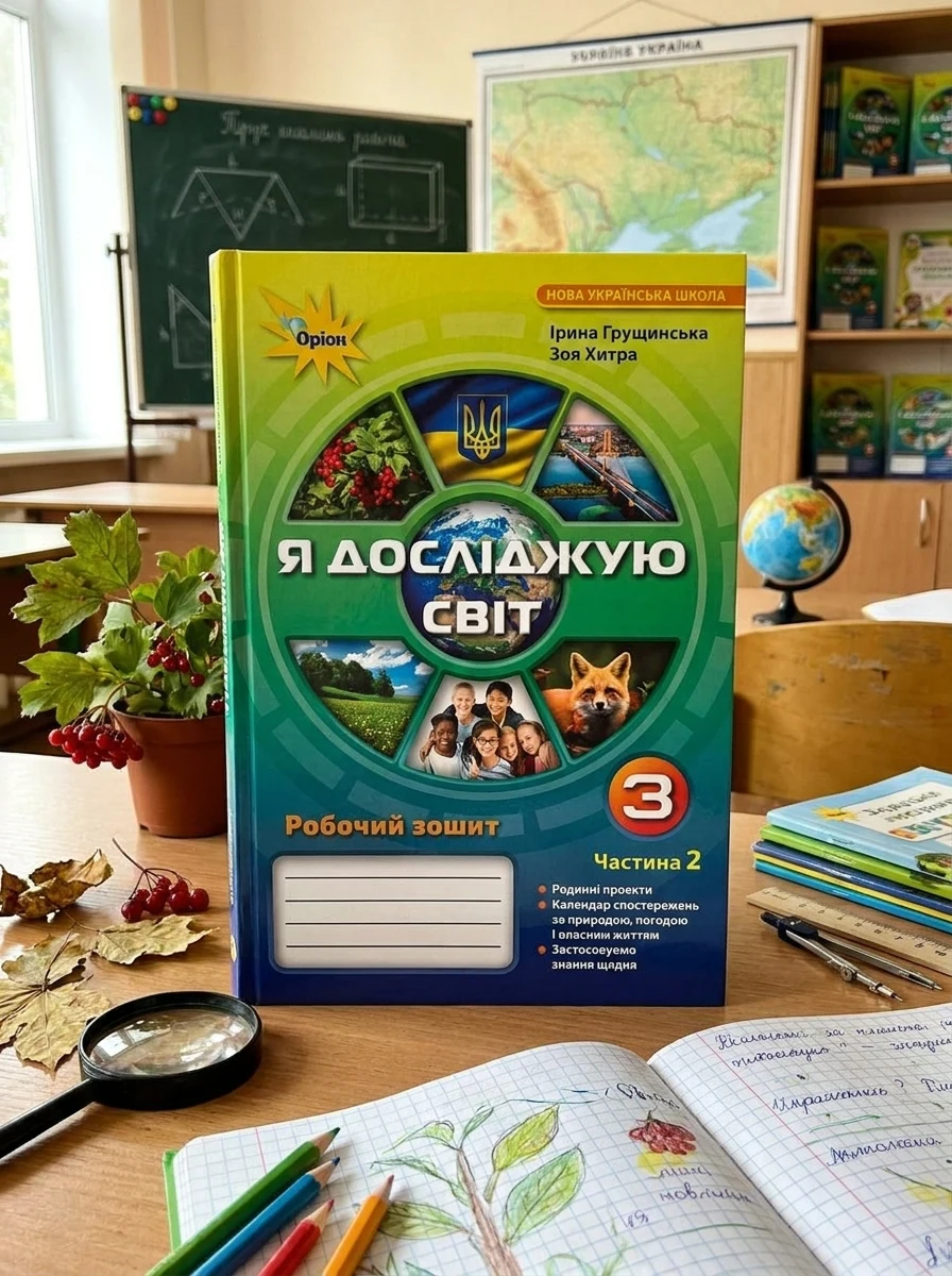 Я досліджую світ 3 клас. Робочий зошит. Частина 2 — Дитяча література