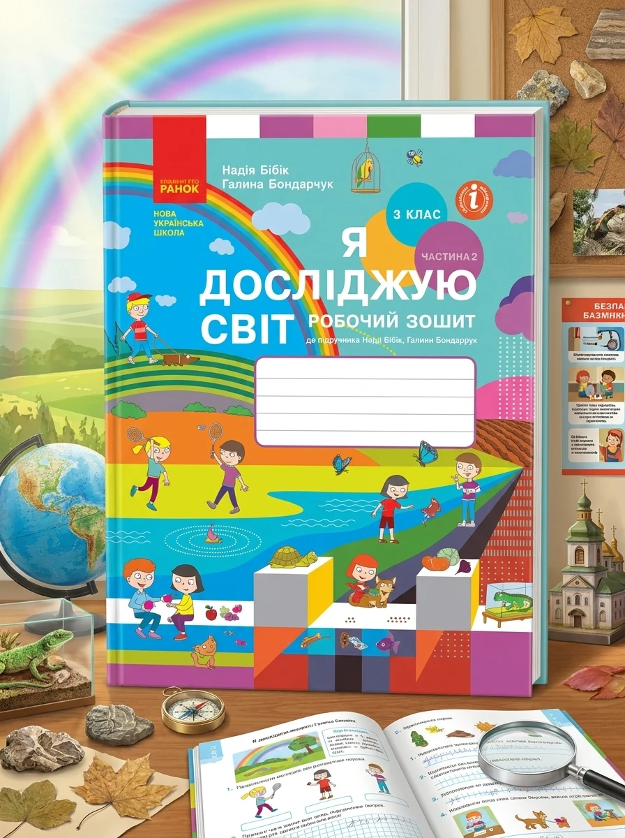 Я досліджую світ. 3 клас. Робочий зошит до підручника Н. Бібік, Г. Бондарчук. У 2 частинах. Частина 2. Оновлене видання — фото 2