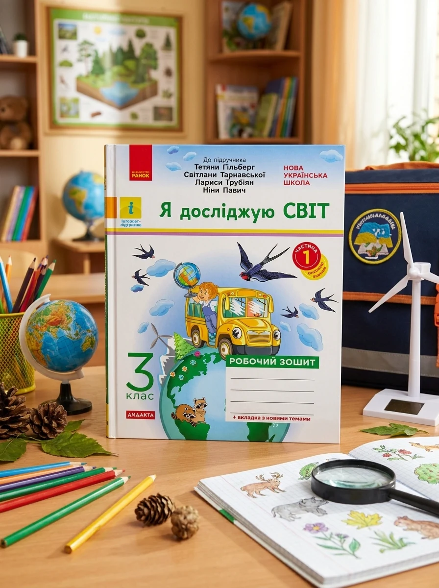 Я досліджую світ. 3 клас. Робочий зошит до підручника Т. Гільберг, С. Тарнавської, Л. Грубіян, Н. Павич. У 2 частинах. Частина 1 — Вивчення мов