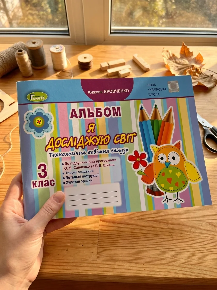 Я досліджую світ 3 клас. Технологічна галузь. Альбом — фото 2