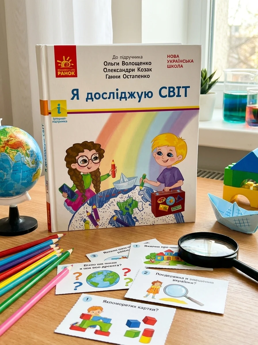 Я досліджую світ. 3 клас. Відривні картки до підручника О. Волощенко, О. Козак — Вивчення мов