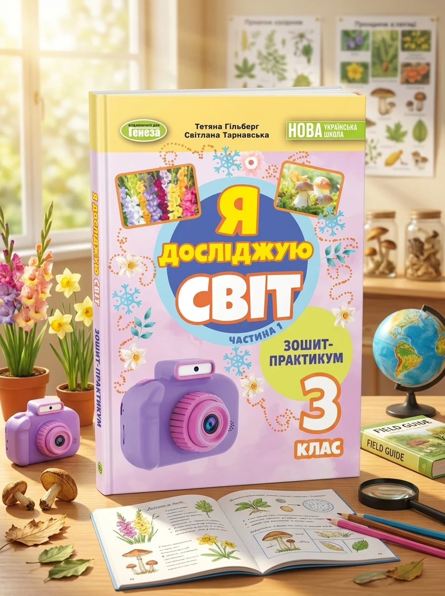 Я досліджую світ 3 клас. Зошит-практикум у 2-х частинах. Частина 1 — Вивчення мов