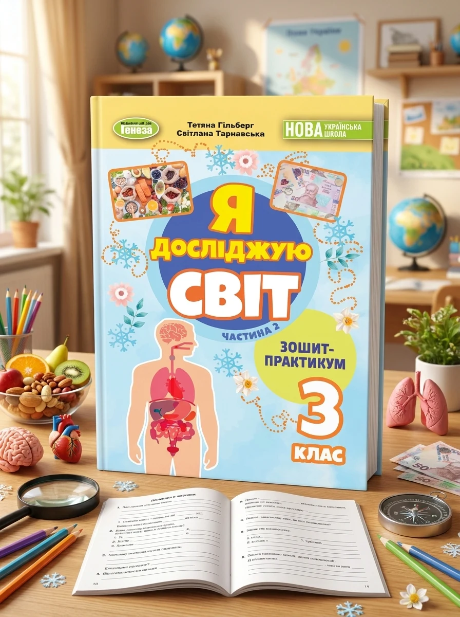 Я досліджую світ 3 клас. Зошит-практикум у 2-х частинах. Частина 2 — Дитяча література