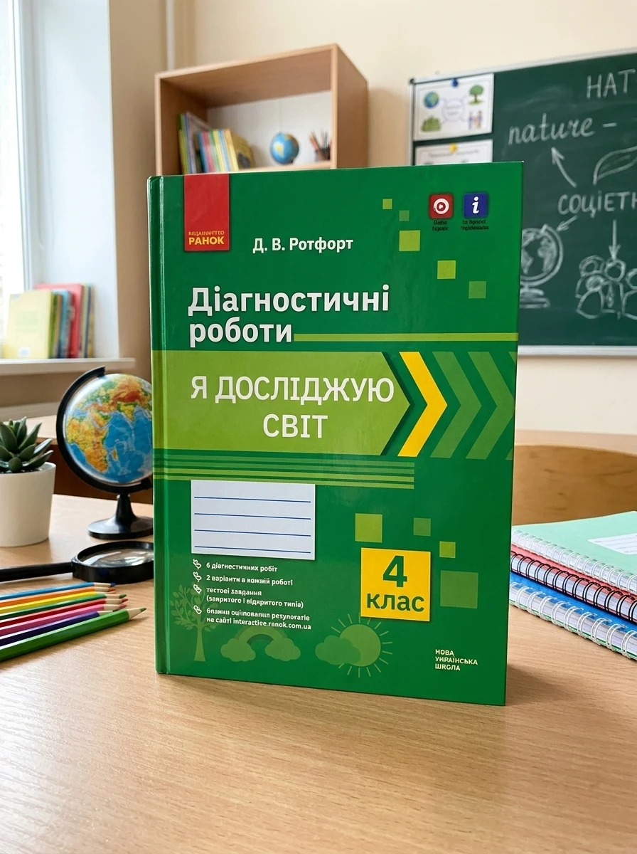 Я досліджую світ. 4 клас. Діагностичні роботи — Вивчення мов