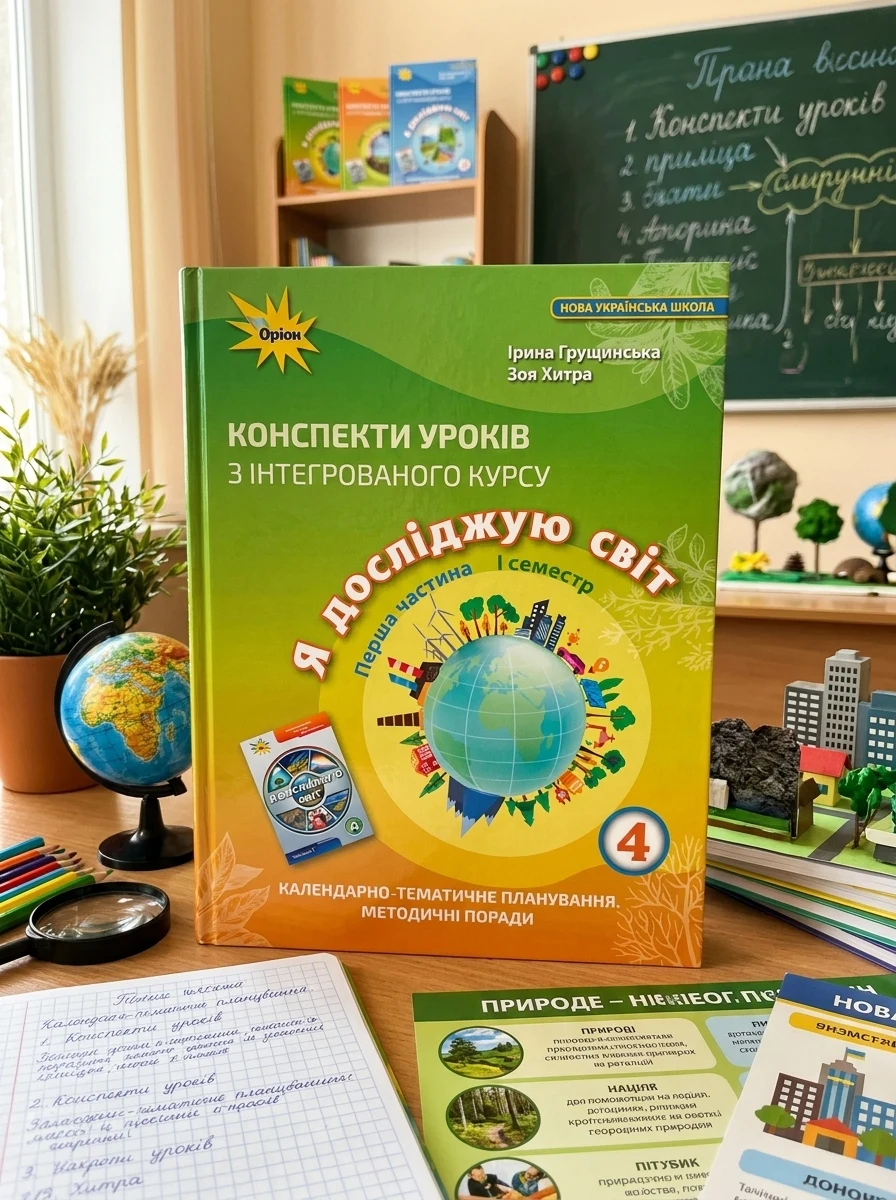Я досліджую світ 4 клас. Конспекти уроків з інтегрованого курсу. Частина 1 — Вивчення мов
