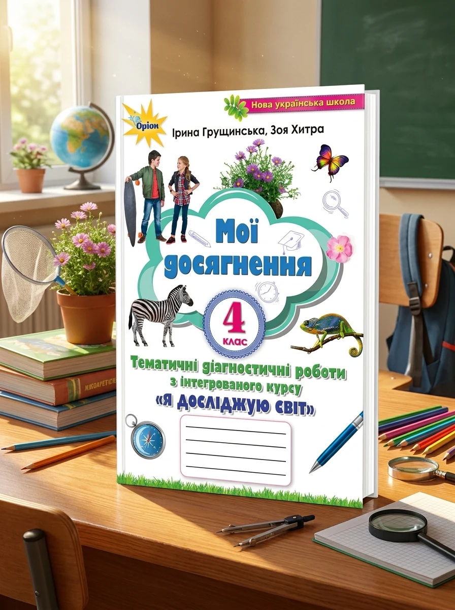 Я досліджую світ. 4 клас. Мої досягнення. Тематичні діагностичні роботи — фото 2
