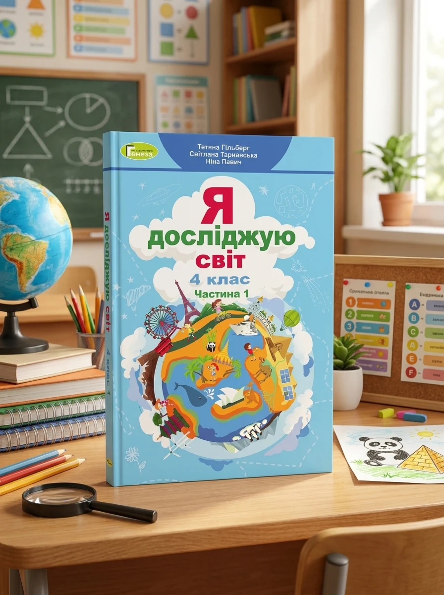 Я досліджую світ 4 клас. Підручник. Частина 1 — Дитяча література