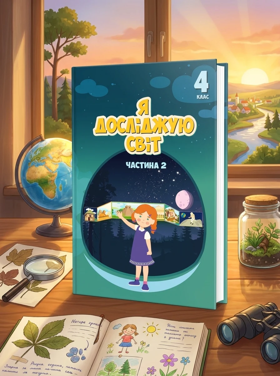 Я досліджую світ. 4 клас. Підручник. Частина 2 — Вивчення мов
