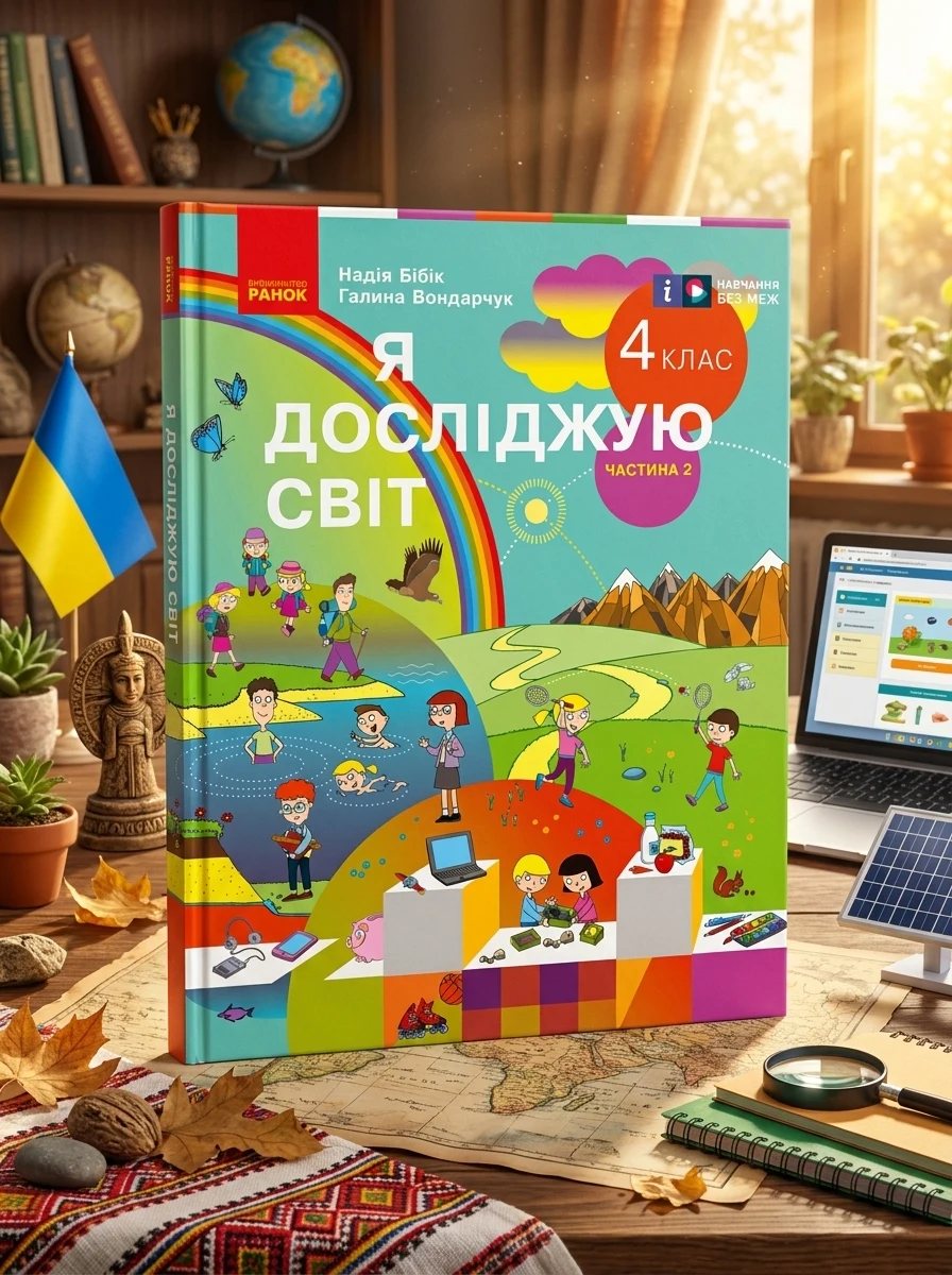 Я досліджую світ. 4 клас. Підручник у 2-х частинах. Частина 2 — Вивчення мов