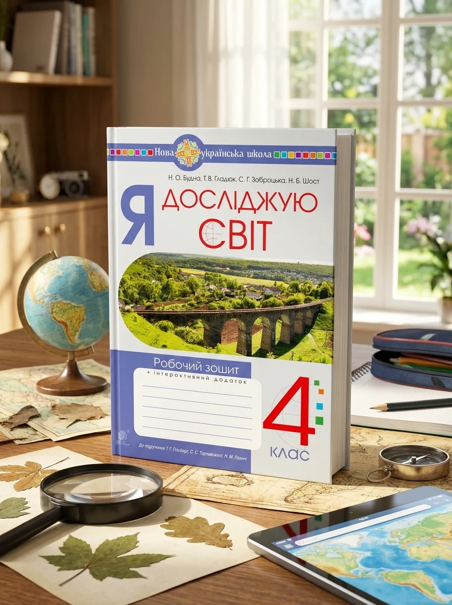 Я досліджую світ. 4 клас. Робочий зошит — Дитяча література