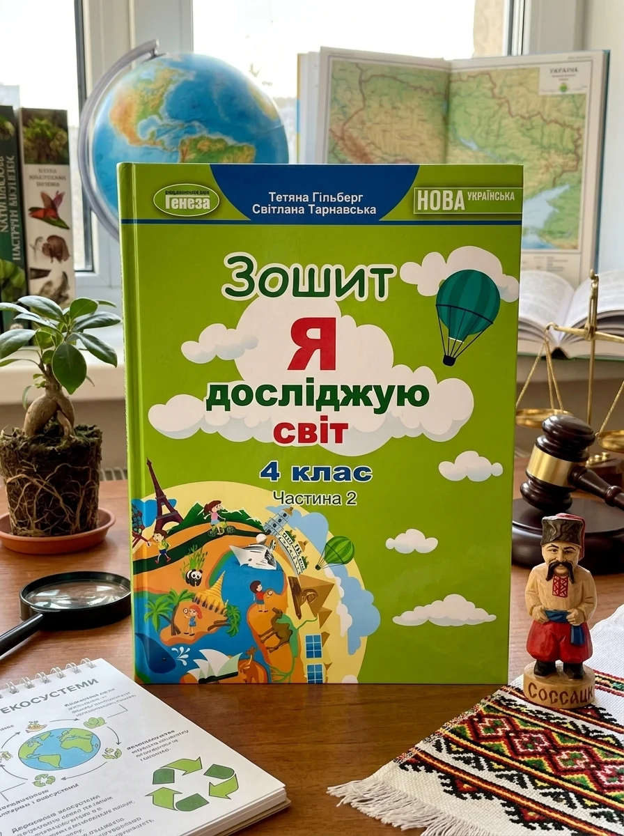 Я досліджую світ 4 клас. Робочий зошит. Частина 2 — фото 2