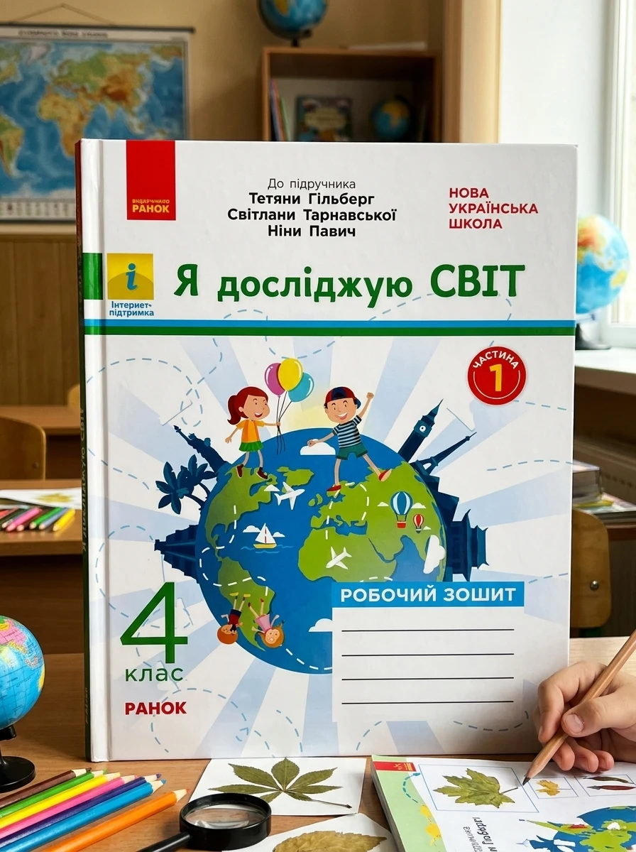 Я досліджую світ. 4 клас. Робочий зошит до підручника Т. Гільберг, С. Тарнавської, Н. Павич. У 2-х частинах. Частина 1 — Вивчення мов