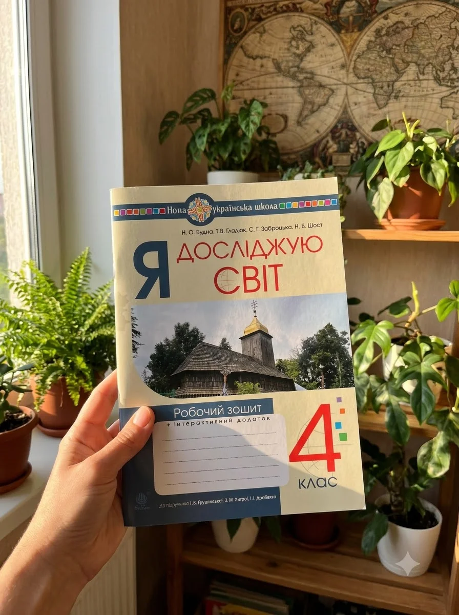 Я досліджую світ. 4 клас. Робочий зошит — Вивчення мов