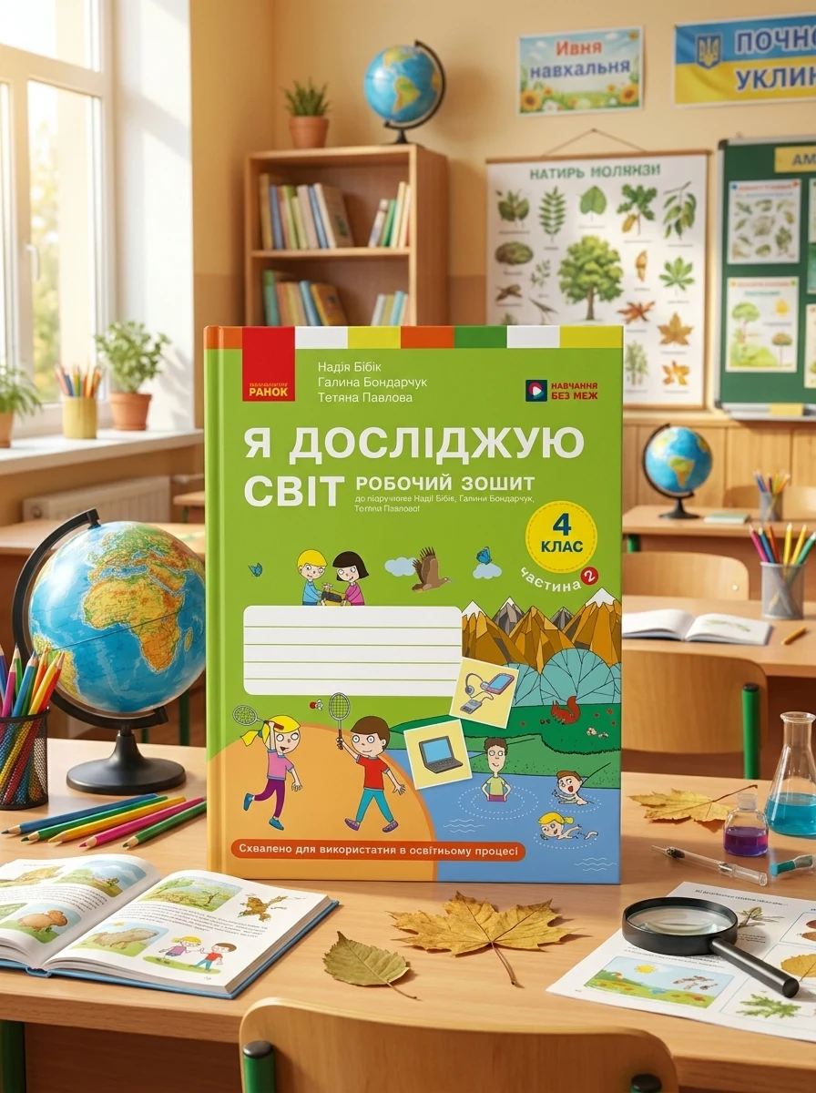 Я досліджую світ. 4 клас. Робочий зошит у 2-х частинах. Частина 2