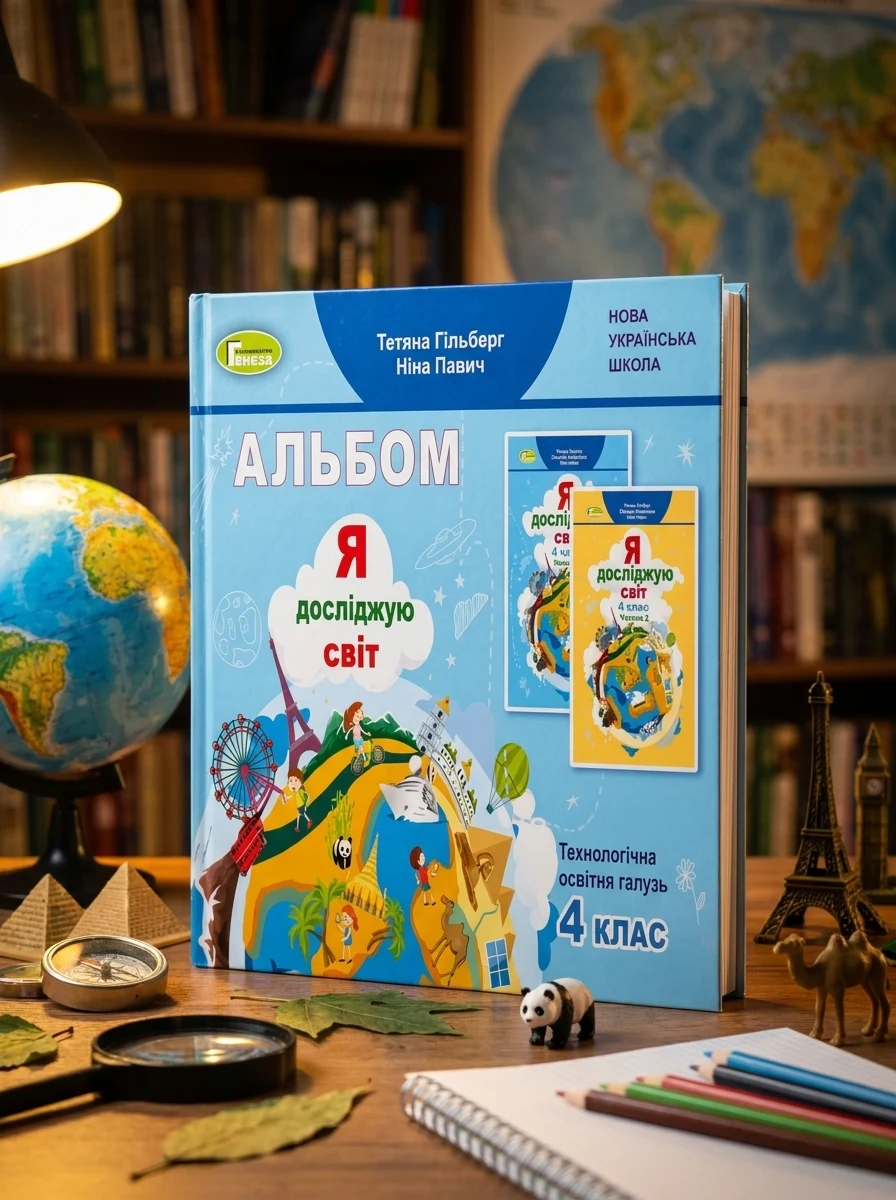 Я досліджую світ 4 клас. Технологічна освітня галузь. Альбом, Тетяна Гильберг