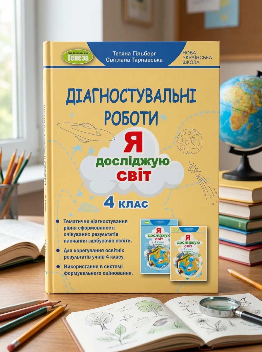 Я досліджую світ 4 клас. Зошит для діагностувальних робіт, Тетяна Гильберг, 2021 — Вивчення мов
