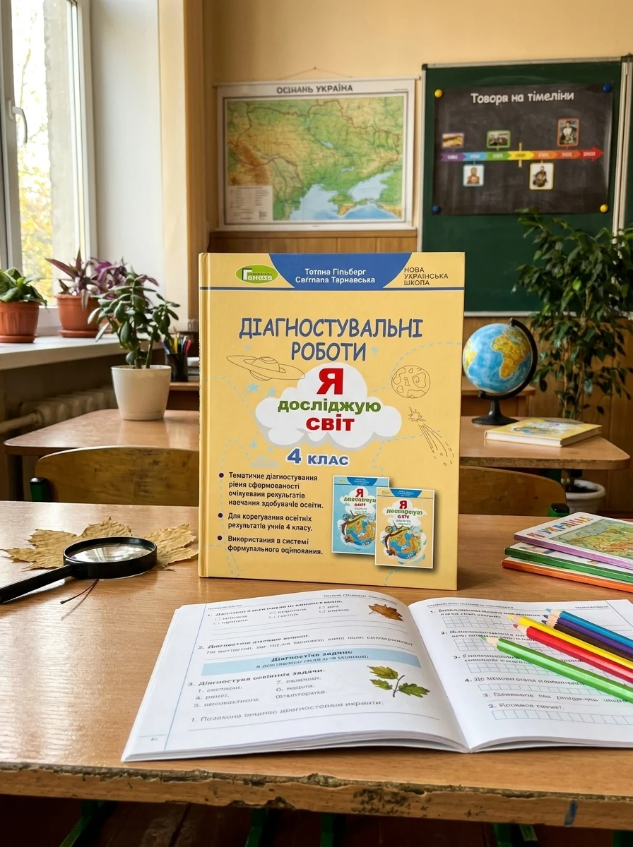 Я досліджую світ 4 клас. Зошит для діагностувальних робіт, Тетяна Гильберг, 2022 — Вивчення мов