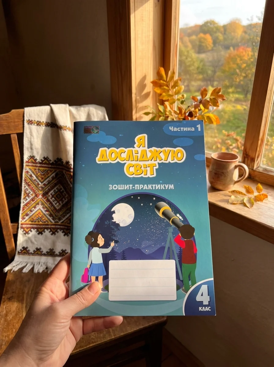 Я досліджую світ. 4 клас. Зошит-практикум. Частина 1 — Дитяча література