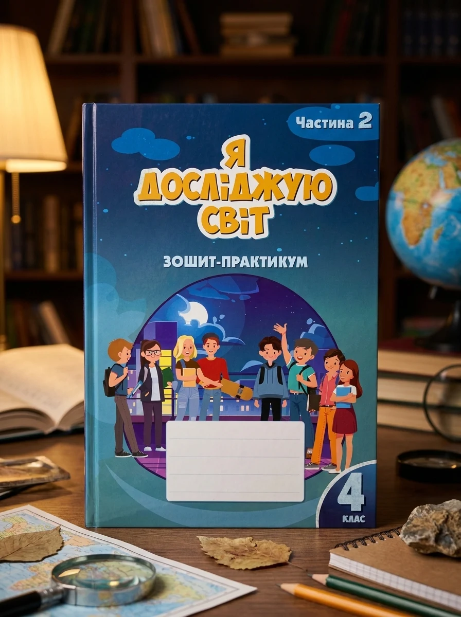 Я досліджую світ. 4 клас. Зошит-практикум. Частина 2 — Дитяча література