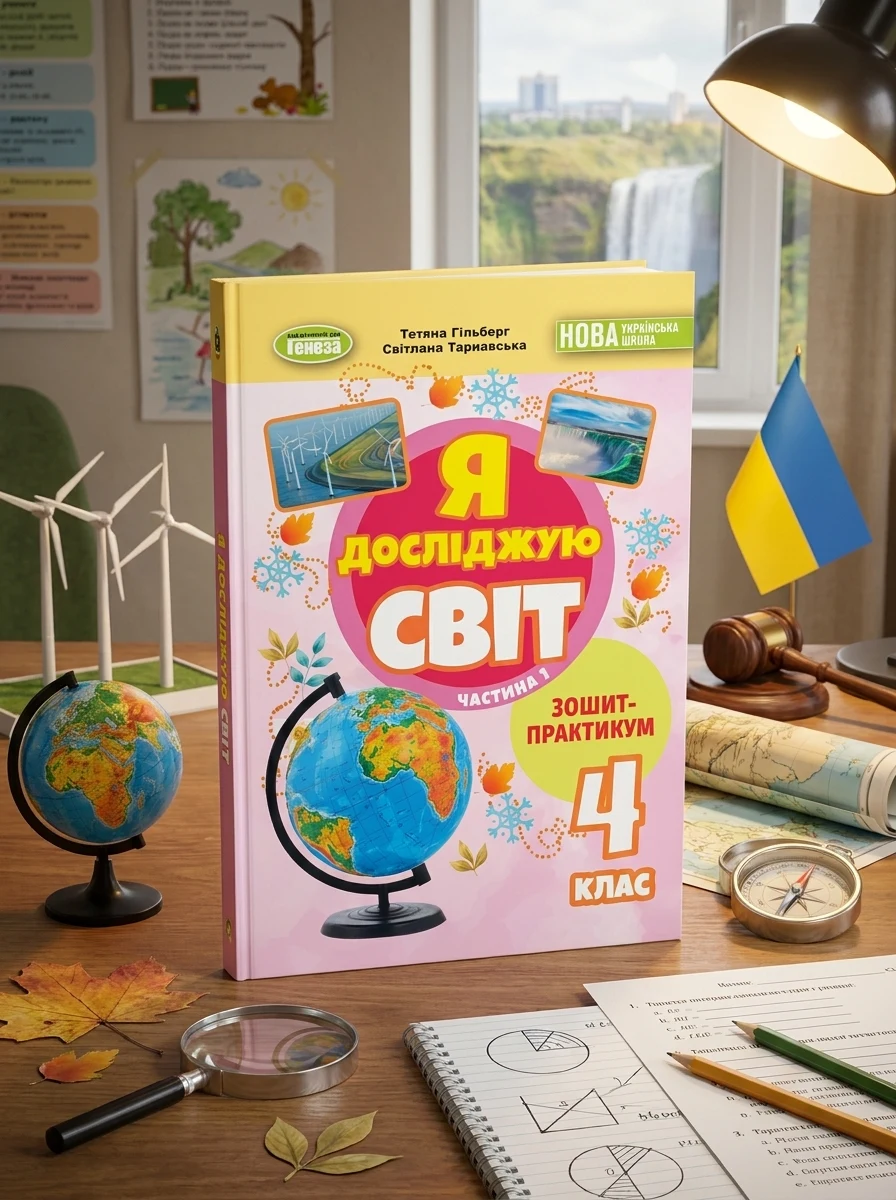 Я досліджую світ 4 клас. Зошит-практикум у 2-х частинах. Частина 1 — Вивчення мов