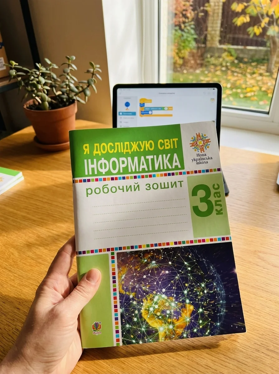 Я досліджую світ. Інформатика. 3 клас. Робочий зошит — Дитяча література